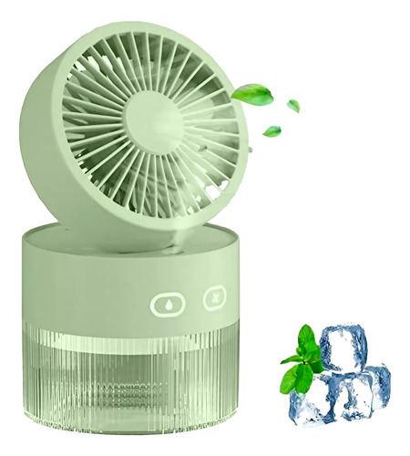 Ventilador Mesa Escritorio Portátil Mini Humidificador Agua