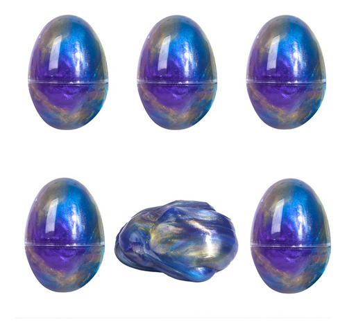 Slime Easter Egg Starry Sky Colorful Crystal Mud