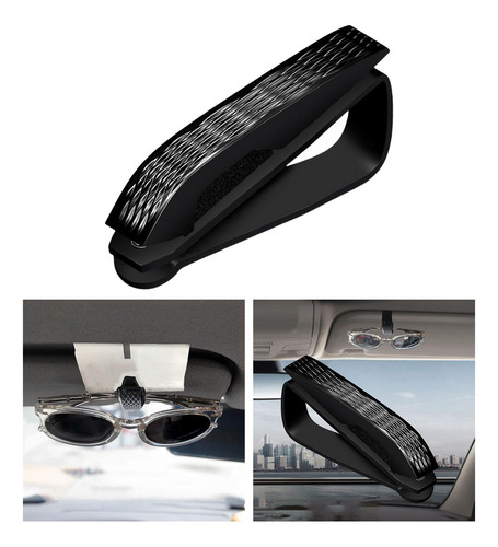 Auto Sun Visor Gafas Soporte Montaje Anteojos Suspensión