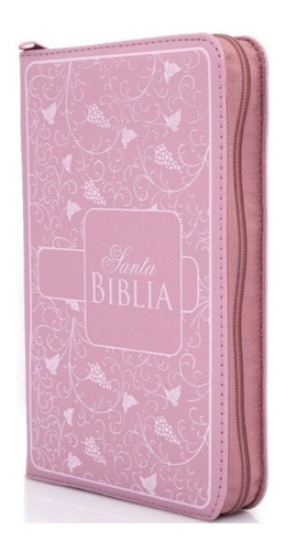 Santa Biblia Rv 1960 Letra Grande Rosada