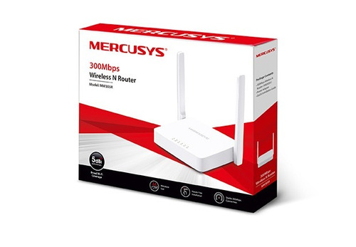 Roteador Tplink Mercusys Mw301r 300mbps 2 Antenas