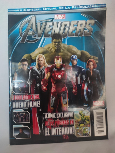 Revista Comic The Avengers Especial De La Pelicula Televisa