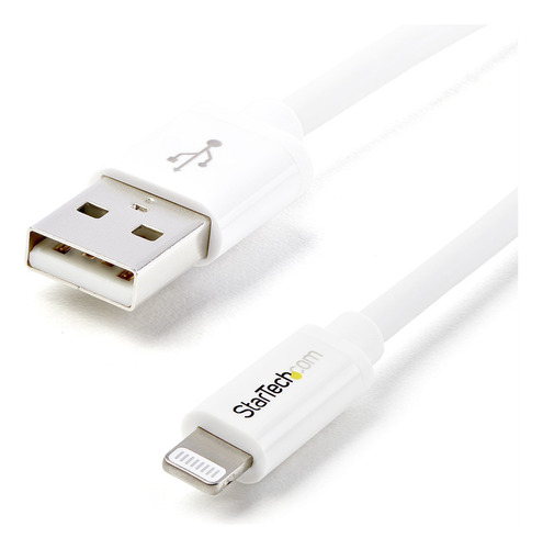 Cable De Datos Startech Usblt2mw Usb - Lightning 2m Blanco