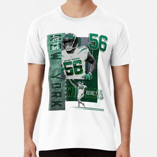 Remera Cartel De Papel De Fútbol De Quincy Williams Jets 2 A