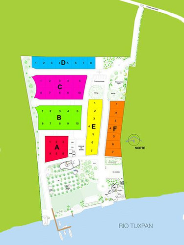 Lotes Frente Al Rio Tuxpan Veracruz En Venta En Fraccionamiento