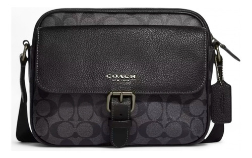 Bolsa Bandolera Coach Desconocido Color Negro