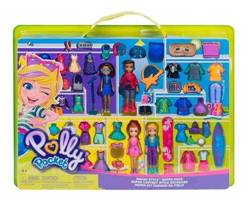 Muñeca Polly Pocket Super Coleccion De Modas Mattel Lanus