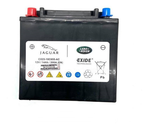 Bateria Auxiliar Evoque Lr047630 Cx2310c655ac Nova