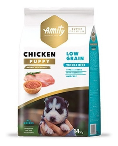 Amity Perro Cachorro Pollo  4 Kg