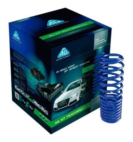 Espirales Ag Progresivos Traseros Vw Bora 1.8t