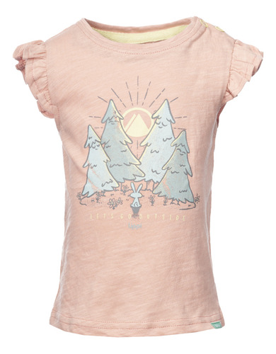 Polera Baby Girl Blossom Uv-stop T-shirt Rosa Lippi