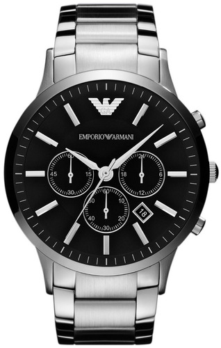 Reloj Emporio Armani Ar2460 Negro Sellado Nuevo En Caja 