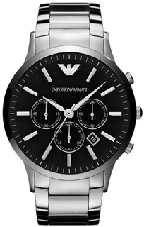 Reloj Emporio Armani Ar2460 Negro Sellado Nuevo En Caja