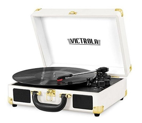 Victrola Vintage Bluetooth 3 Velocidad Portátil Maleta Tocad