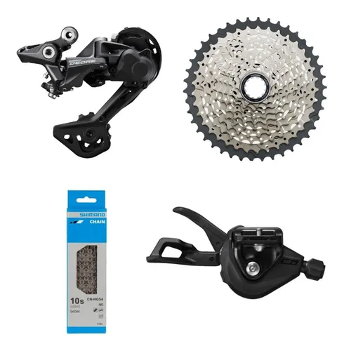 Grupo transmision completa shimano deore 10v sale