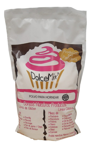 Polvo Para Hornear Dolcemix Sin Tacc Bolsa X 750g