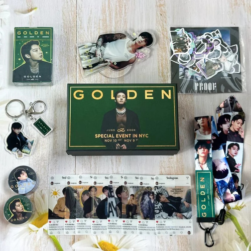 ! Photocards De Jungkook ( Bts ) Golden&seven