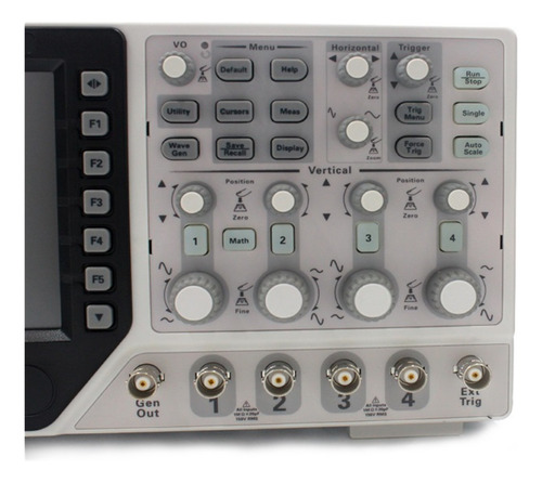 Osciloscopio Digital 4 Canales 250mhz Lcd Pc Osciloscopios