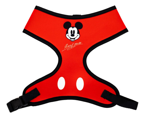 Disney Pet Harness, Dog Collar Plastic Buckle, Mickey Mouse 