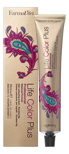 Tintura Life Color Plus Farmavita 100 Ml + Oxidante Tono 8-1
