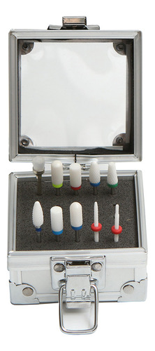 Brocas De Carburo W 1685, Caja De Accesorios De Manicura, 1