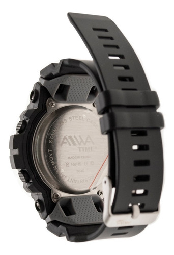 Imagen 4 de 7 de Reloj Hombre Aiwa Militar Digital Camouflage Special Ops