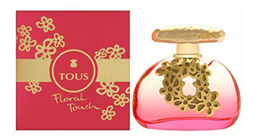Tous Floral Touch Edt Perfume For Women, 3.4 Fluid Ounce