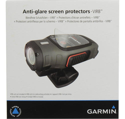 Protector Pantalla X3 Antibrillo Camara Garmin Virb Elite
