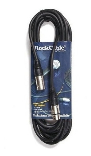 Cable P/ Micrófono Canon Canon Warwick Rockcable 6mts Xlr