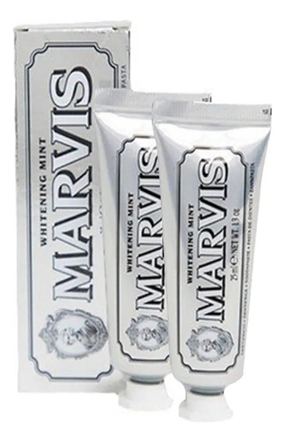 Ha 2 Varillas Marvis Pasta De Menta Blanquecina