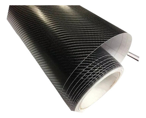 Film Vinilo Fibra Carbono Negro 4d Tuning Auto 1.52x2m