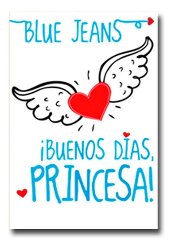 Buenos Días Princesa Blue Jeans Libro Físico