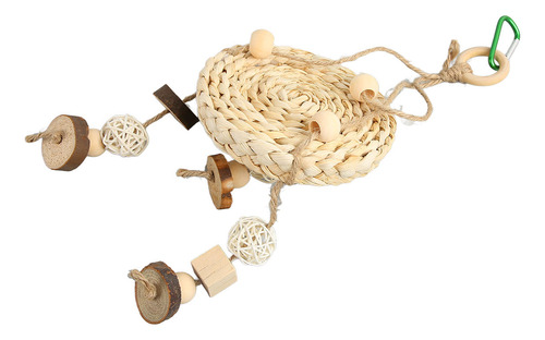 Juguete Tejido Bird Swing Toys Que Alivia El Aburrimiento De