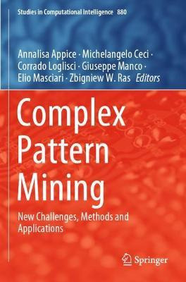 Libro Complex Pattern Mining : New Challenges, Methods An...