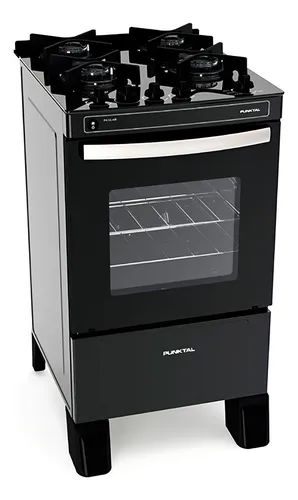 comprar Cocina A Gas Punktal Pk-gl4b Mesada De Vidrio Mi Casa
