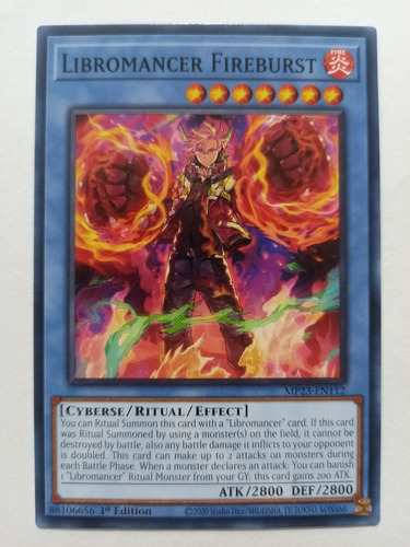 Libromancer Fireburst - Common    Mp23