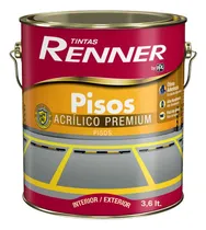 Comprar Pintura Para Pisos Renner Int \u002F Ext De Alto Transito 3,6 Lt Color Verde