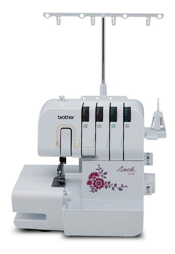 Máquina de coser overlock Brother 1534D portable blanca 220V