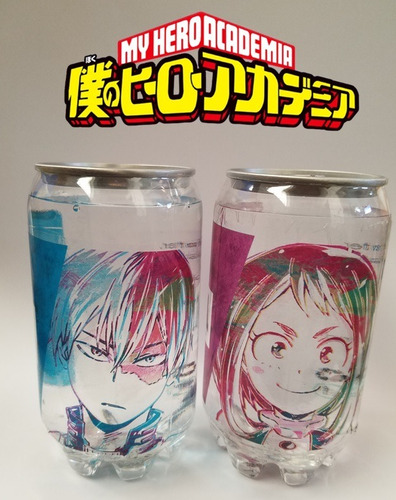 My Hero Academia 8 Latas Refrescos Soda Sabores Anime