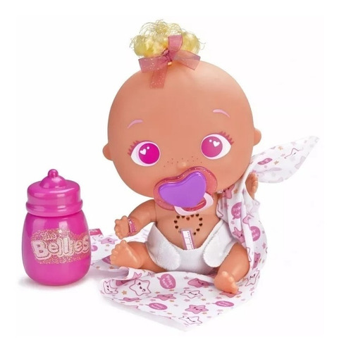 Muñeco Bebè Bellies - Pinky Twink - Original Famosa