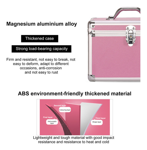 Funda De Almacenamiento Portátil For Maquillaje Y Joyas. Ma