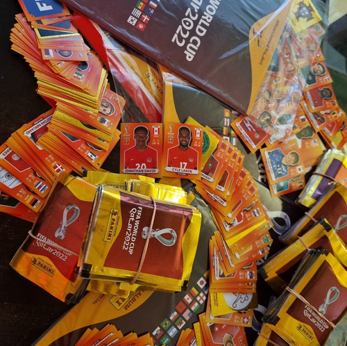 Lote 50 Figuritas Sin Repetir Mundial Qatar2022 Panini+envio