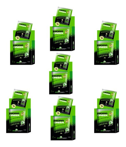 Poweza Seven Pack Hidra Green Ultra Energizante X 7 Cajas.