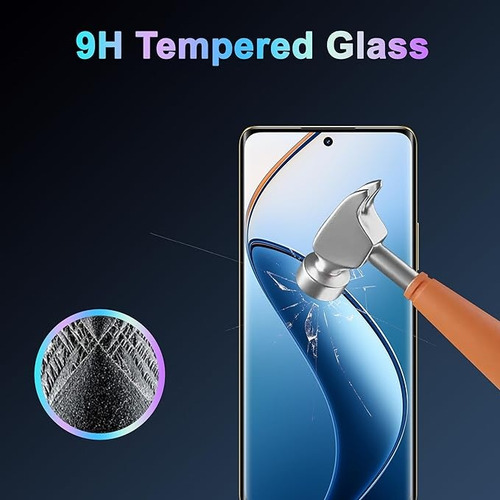 Mica Cristal Templado Curva Honor 300 Pro Pegamento Completo