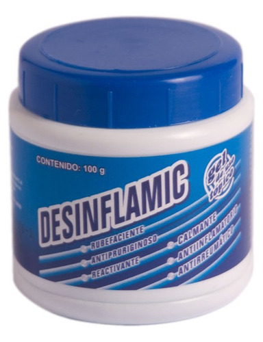 Gel Crema Desinflamic Atomo Desinflamante 100g