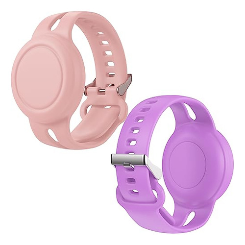 Suihuoji 2 Pack Airtag Pulsera Para Niños Resistente Al Agu4