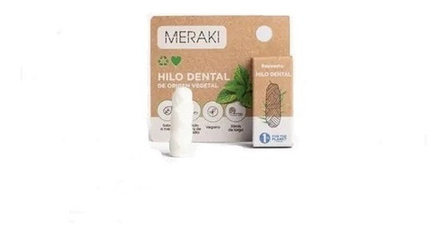 Meraki Refill Hilo Dental Biodegradable Sabor A Menta