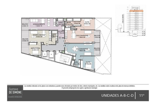 Desarrollo En Pozo / 2 Ambientes / Amenities / Las Cañitas