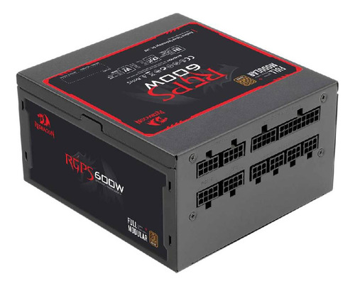 Fuente De Poder Redragon Gc-ps003 600w Modular