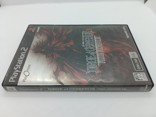 Final Fantasy 7 Dirge Of Cerberus Ps2 Original Mídia Física (Usado)